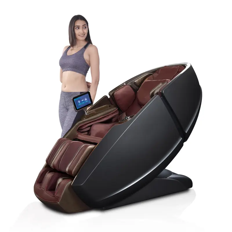 Lixo LI7001 Massage Chair - Side View with a Person Using It