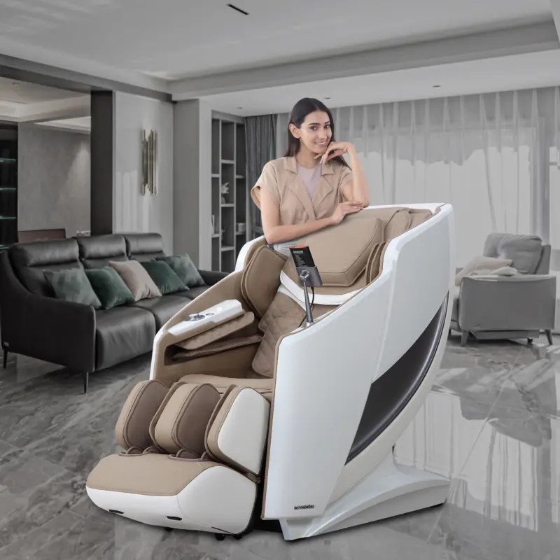 RV7575 massage chair in home theatre setting