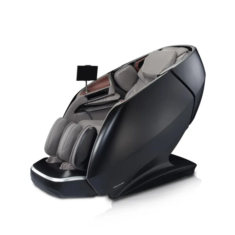 RoboticVibe Massage Chair - RV8585 Black+Grey - Image 4