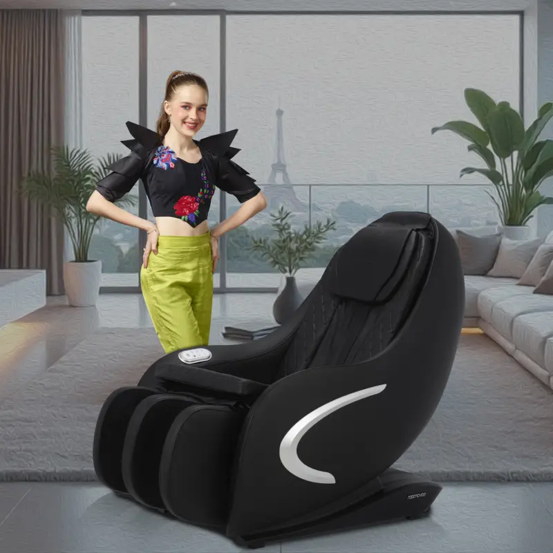 RoboticVibe RV1010 Black Massage Chair - Image 9