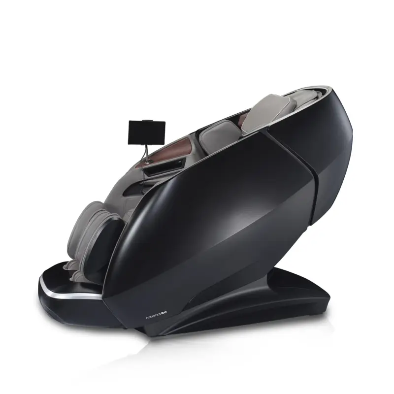 RoboticVibe Massage Chair - RV8585 Black+Grey - Image 2